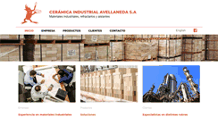 Desktop Screenshot of ceramica-avellaneda.com.ar